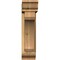 Ekena Millwork Legacy Traditional Rough Sawn Bracket w/ Offset Brace, Western Red Cedar, 6"W x 20"D x 24"H BKT0604X20X24LEC01RWR - alternate 2